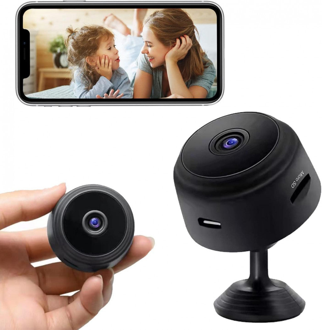 Wireless Security Camera Mini Outdoor/Indoor with Audio,Hidden Camera