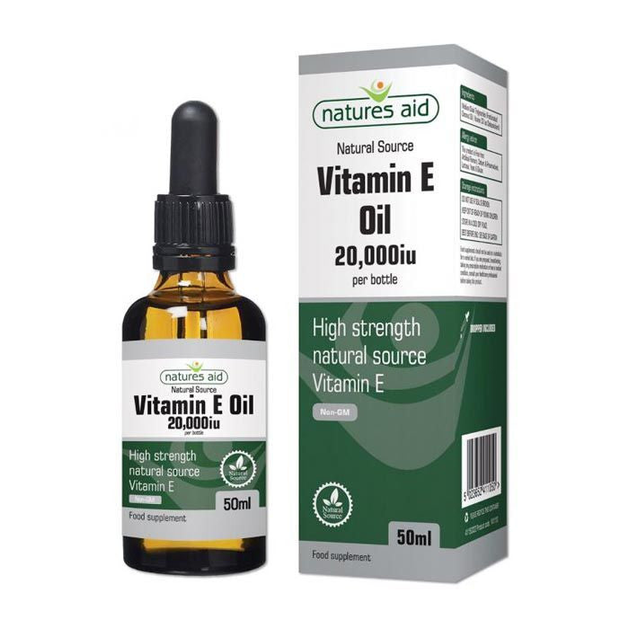 Natures Aid Vitamin E Oil 20000 iu 50 ml