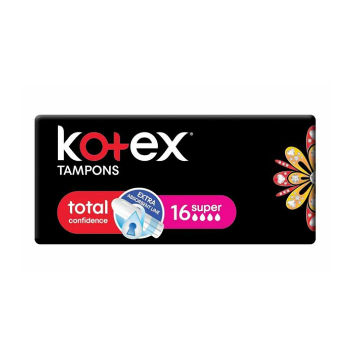 Kotex Tampon Comfort & Confidence Super 16's