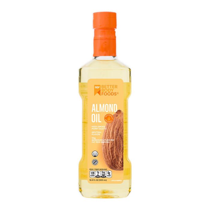 BetterBody Foods Refined Almond Oil 500 ml