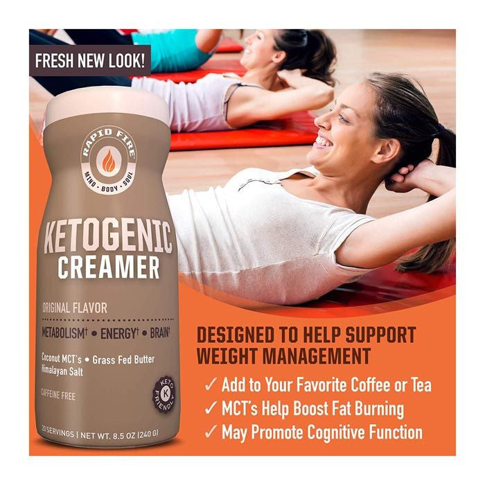 Rapidfire Ketogenic Creamer 20 Serving 240 g