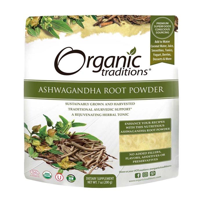Poudre de racine d’ashwagandha - Organic Traditions main image 1