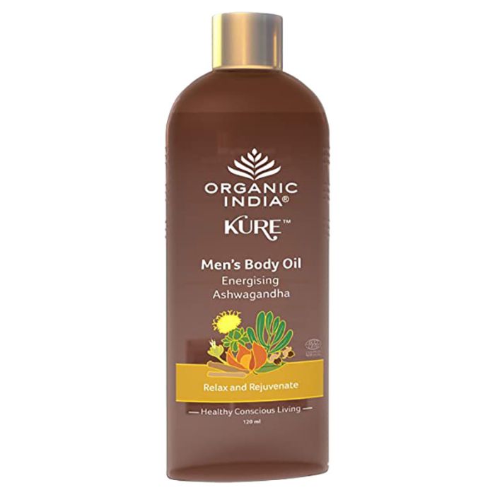 Organic India Kure Men's Body Oil 120 ml