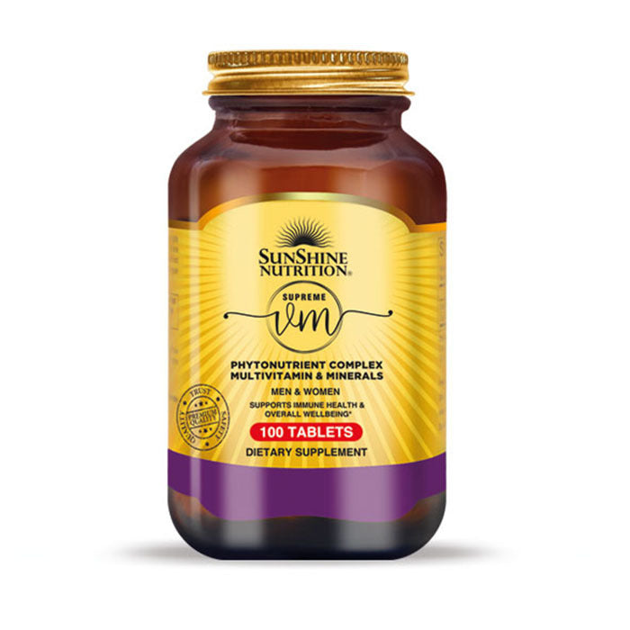 Sunshine Nutrition Supreme Vm Phyto Multivitamin 100 Tabs