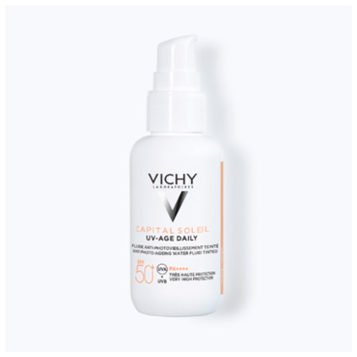 Shop & Win Vichy Capital Soleil Uv-Age Daily [ Spf 50 ] Water Fluid  40 ml-Gallery-1 Vichy Capital Soleil Uv-Age Daily [ Spf 50 ] Water Fluid 40 ml