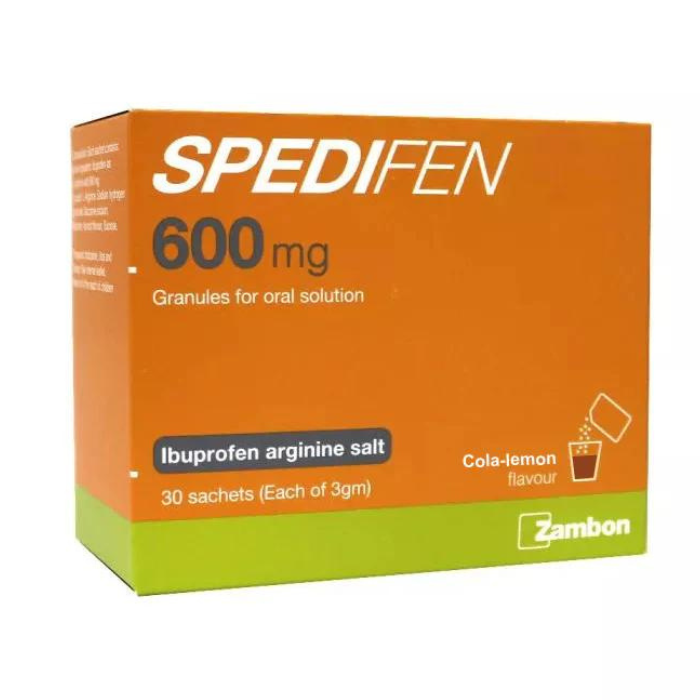 Spedifen 600mg Oral Granules (Cola-Lemon)30s (30s Sach X 3g)