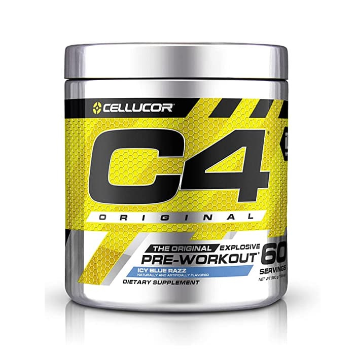 Cellucor C4 Original Icy Blue Razz 60 Servings