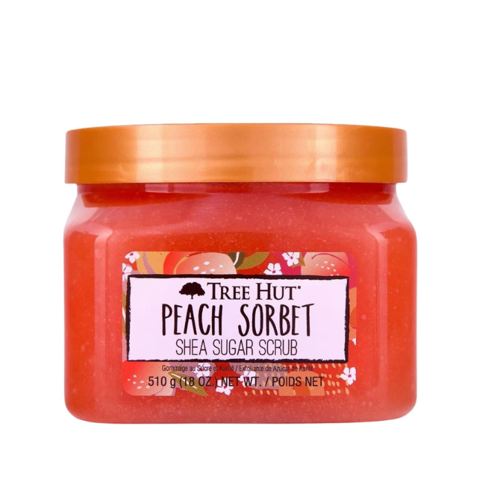 Tree Hut Shea Sugar Scrub Peach Sorbet 510g