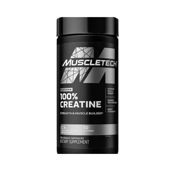 Muscletech Platinum 100% Creatine V-Cap 100s