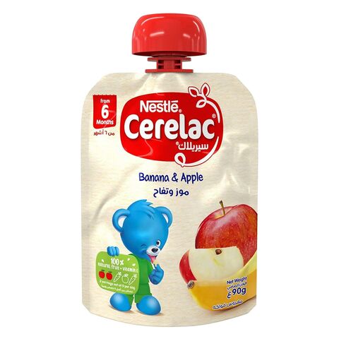 Nestle Banana And Apple Cerelac 90g