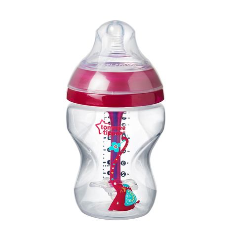 Tommee Tippee Advanced Anti-Colic 1 X 260Ml Slow Teat- Girl