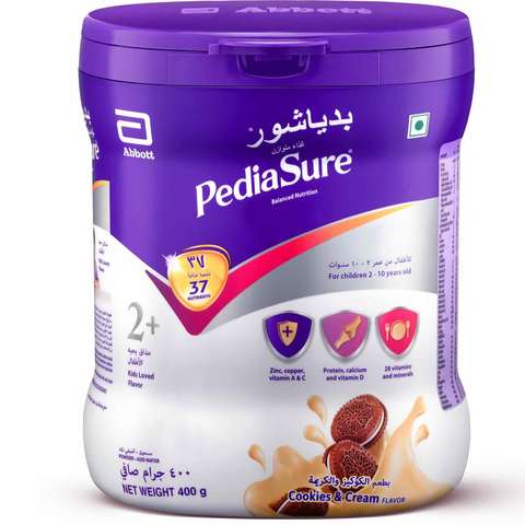 Pediasure Powder Milk Cookies & Cream Flavor 400g