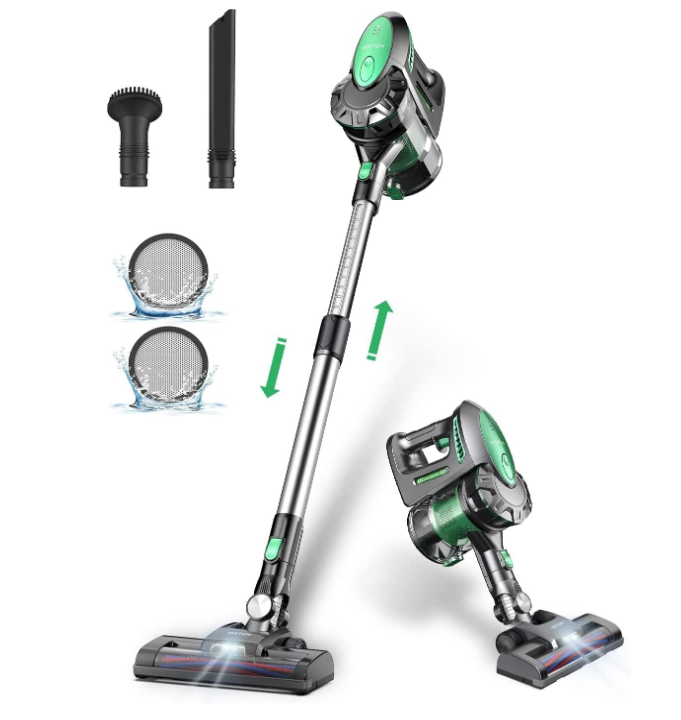 Vactidy Cordless Vacuum Cleaner, Blitz V8 Stick Vacuum Cleaner
