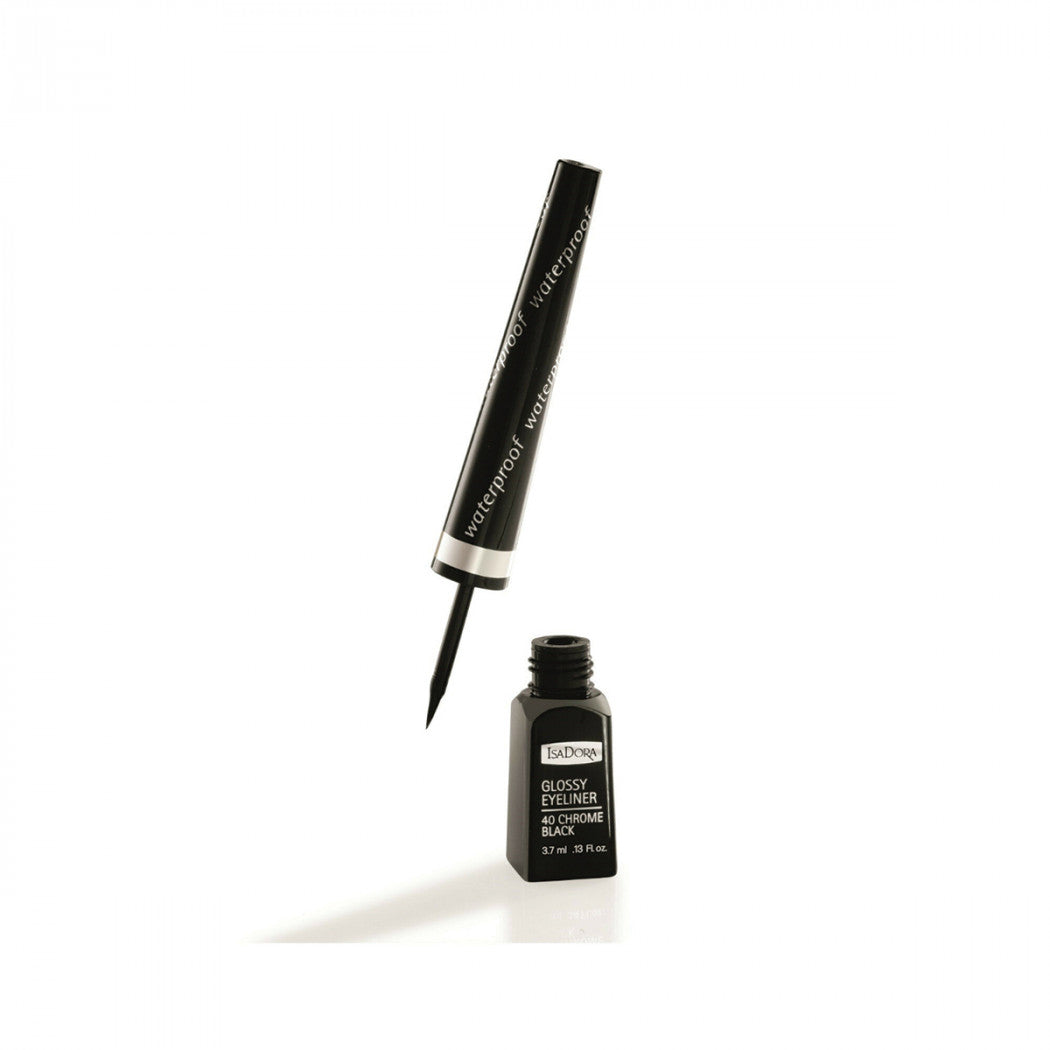 Isadora Glossy Eyeliner 40 Chrome Black
