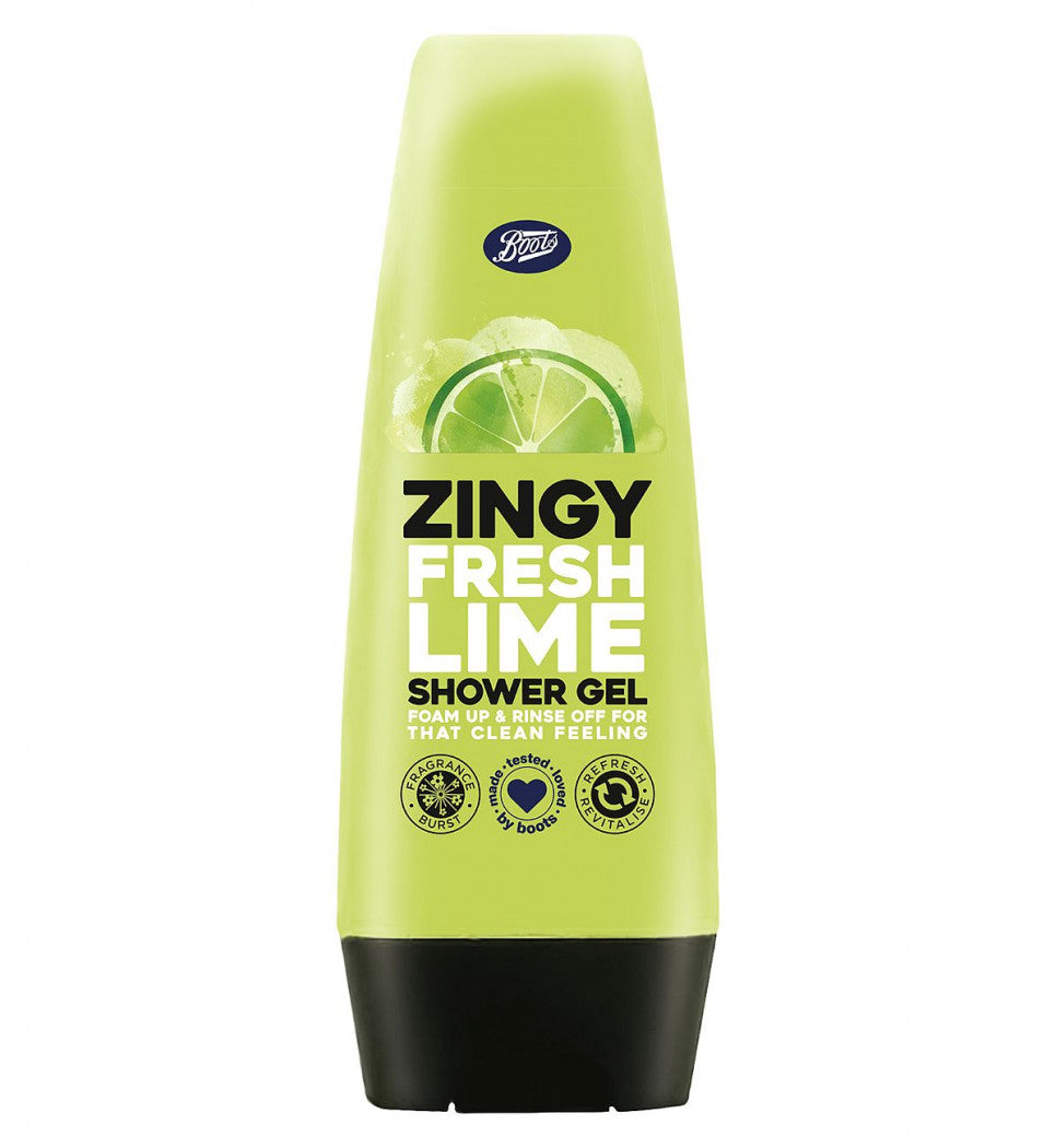 Boots Zingy Fresh Lime Shower Gel 250ml