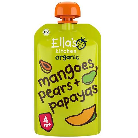 Ellas Kitchen Mango Pears Papaya 120g