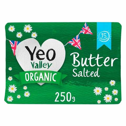 Yeo Valley Organic Salted Butter 250g