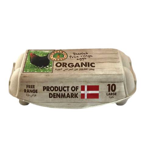 Organic Larder Organic Free Range Eggs x Pack of 10