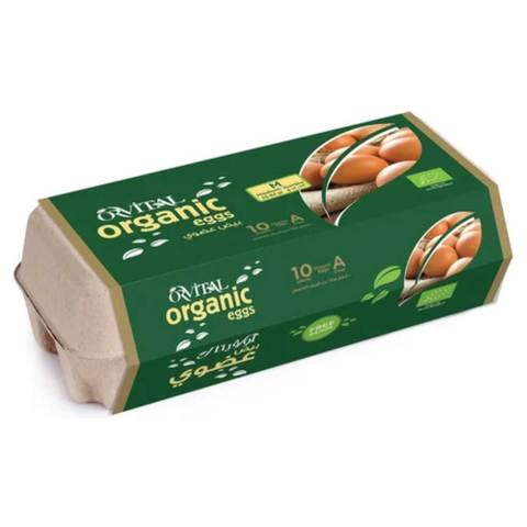 Organic Orvital Eggs 10\'s