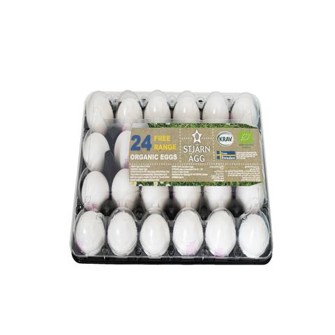Stjarn Agg Organic Eggs 24 Piece