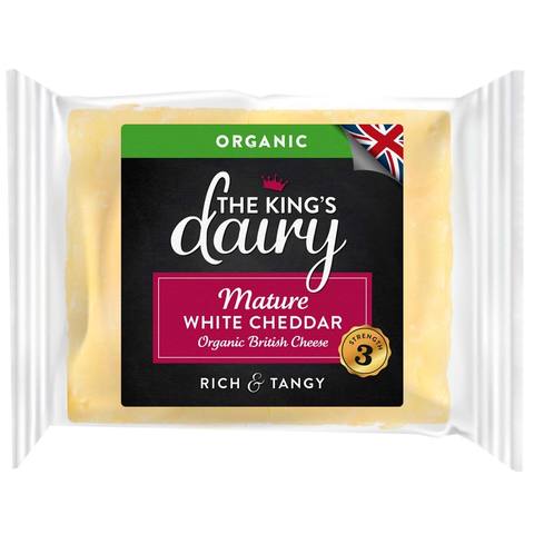 The King\'s Dairy Mature Cheddar Cheese 200g