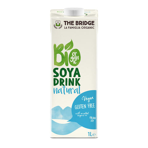 The Bridge Bio Soya Drink Natural 1L