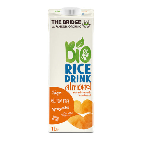 The Bridge Organic Rice Almond Drink 1L