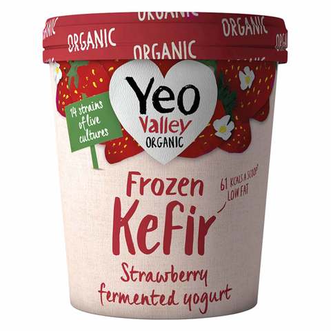 Yeo Valley Kefir Strawberry Organic Yogurt 350g