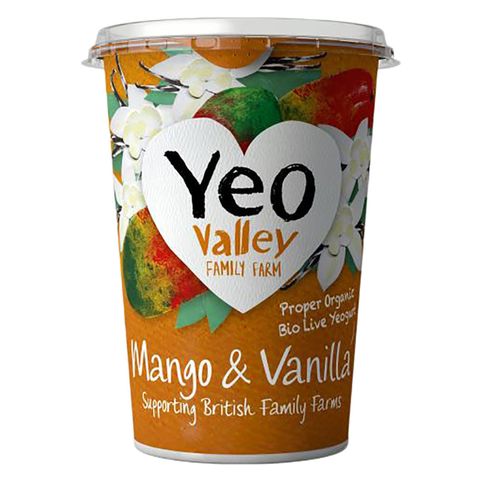 Yeo Valley Mango And Vanilla Yogurt 450g