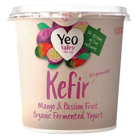 Yeo Valley Organic Kefir Mango And Passion Fruit Yogurt 350g