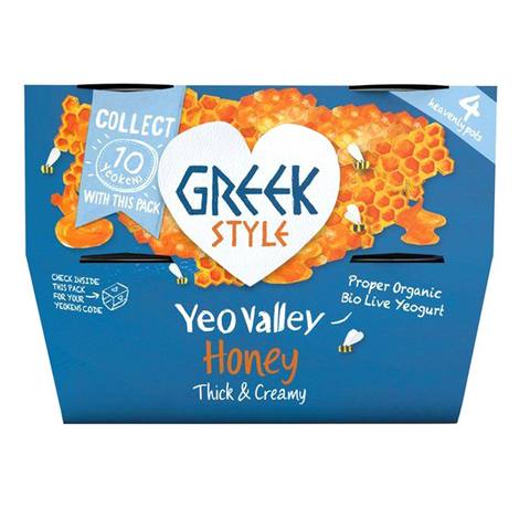 Yeo Valley Greek Style Thick and Creamy Honey 100ml
