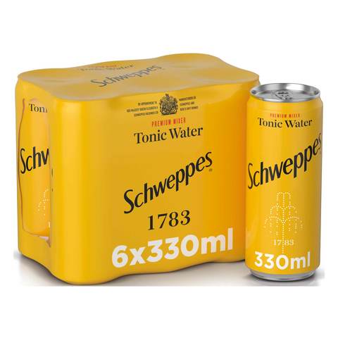 Schweppes Tonic Water 6 x 330ml