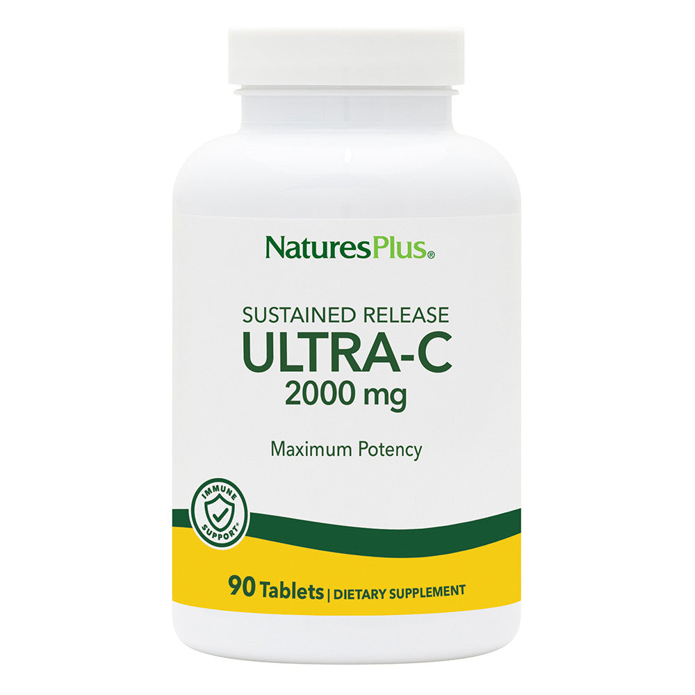 Natures Plus Ultra C 2000 Sustained Release With Rosehips 90 Tablets