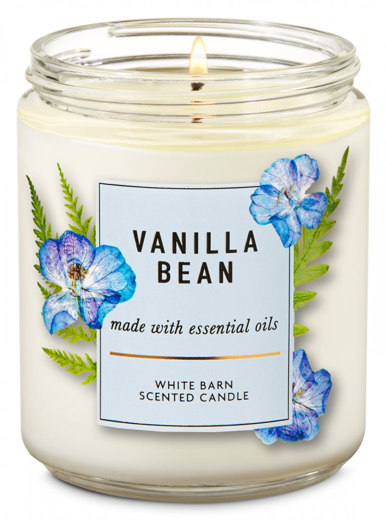 VANILLA BEAN Single Wick Candle