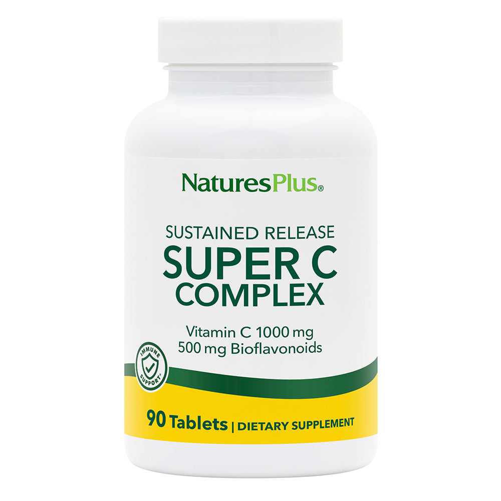 Natures Plus Super C Complex Sustained Release 90 Tablets