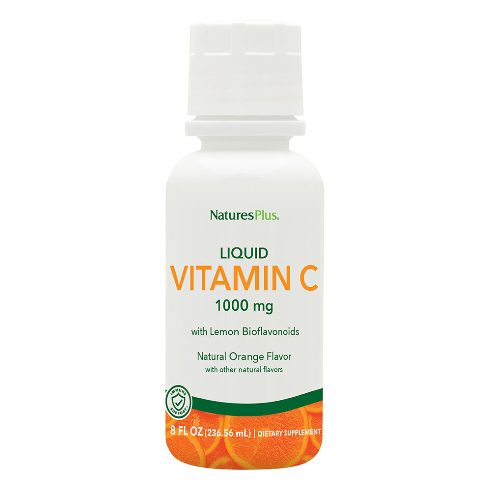 Natures Plus Vitamin C Liquid Orange Travel size 236 ml
