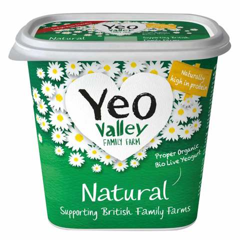 Yeo Valley Natural Yogurt 1Kg