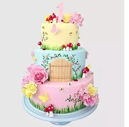3 Tier Magical Land Chocolate Cake