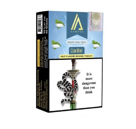 AAMOZA TOBACCO 50 GM – GUM MINT