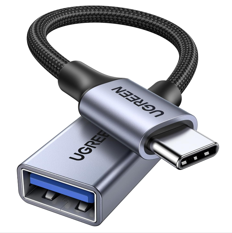 Roll over image to zoom in UGREEN USB C to USB 3.1 Gen1 Adapter Braided Type C Male to USB Female O