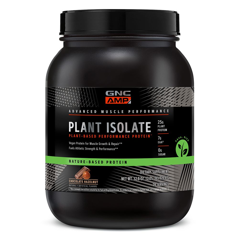 GNC AMP Plant Isolate Protein (Chocolate Hazelnut)