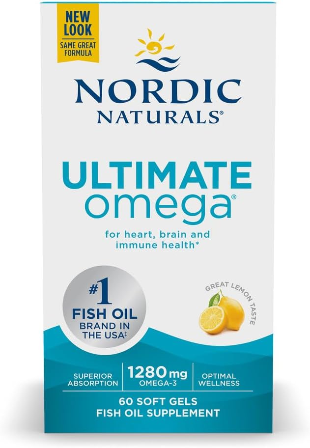 Nordic Naturals Ultimate Omega, 60 Softgels