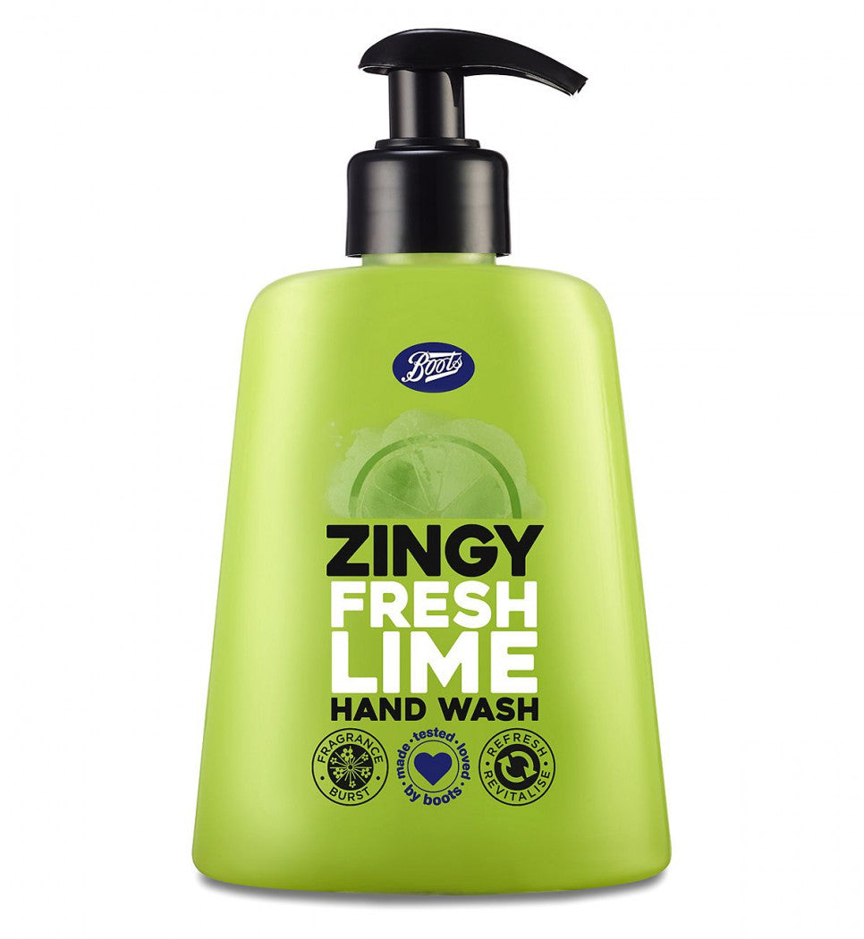 Boots Zingy Fresh Lime Hand Wash 250ml