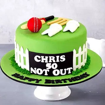 50 Not Out Chocolate Cake- 2.5 Kg