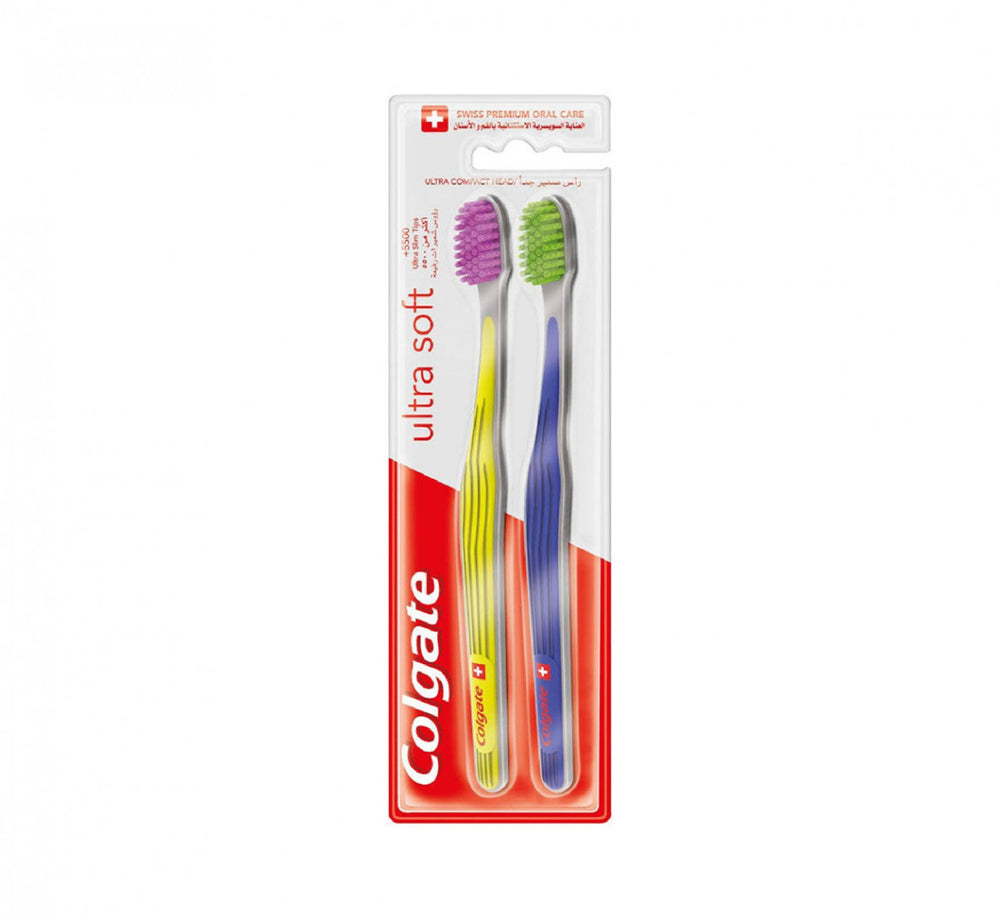 Colgate Ultra Soft Toothbrush Piece Of 2