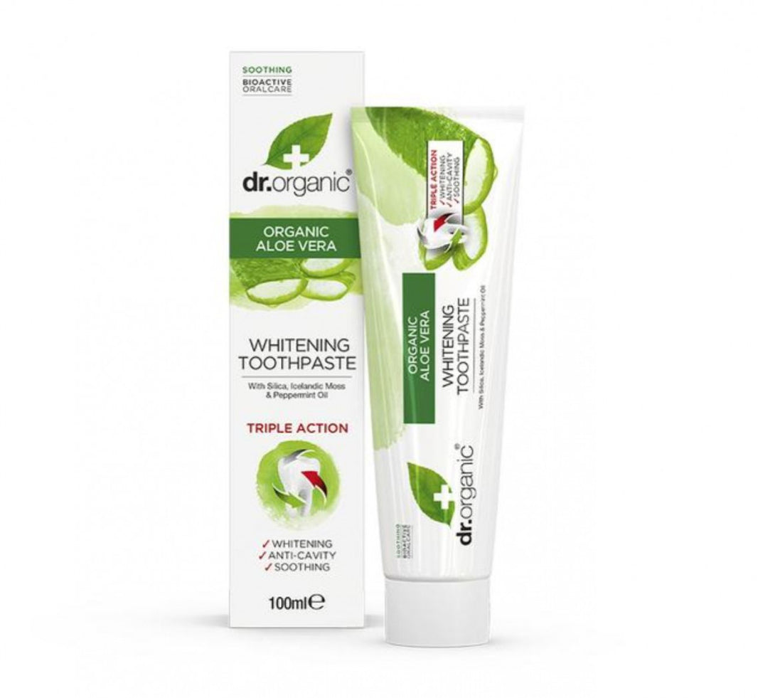 Dr Organic Aloe Vera Toothpaste 100ml