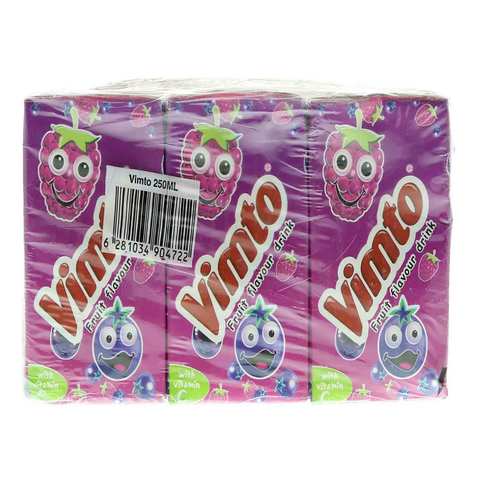 Vimto Fruit Flavor Drink 250ml x Pack of 9