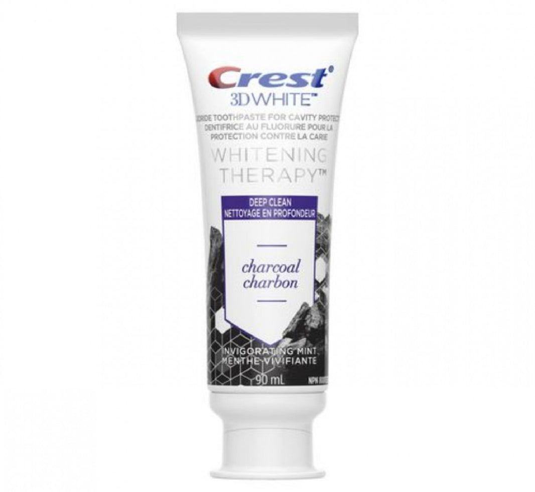 Crest 3d Whitening Theraphy Charcoal Toothpaste 90ml