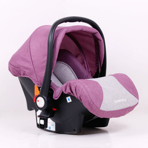 Cynebaby Safety Car Seat With Stroller Adaptor - Purple