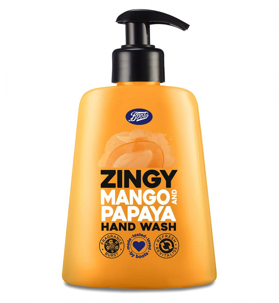 Boots Zingy Mango & Papaya Hand Wash 250ml